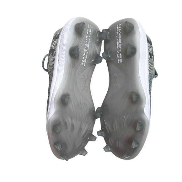 NWOT Under Armour Women’s Softball Cleats Gray Size 7.5 - Picture 8 of 14